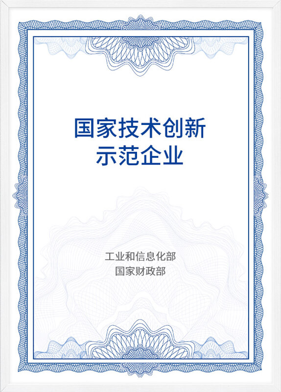 國(guo)傢(jia)技(ji)術(shù)創新(xin)示範齊(qi)業
